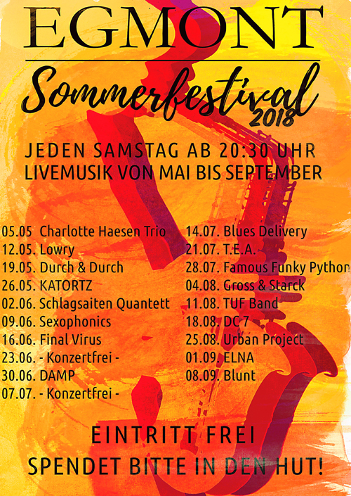 EGMONT-Sommerfestival 2018