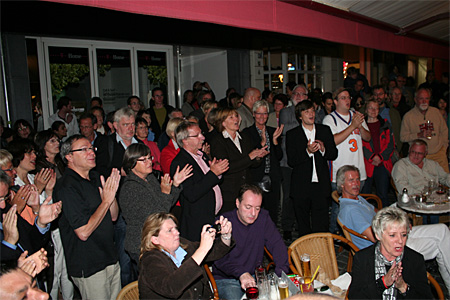 SPD-Wahlparty 2009 im EGMONT mit Ulla Schmidt